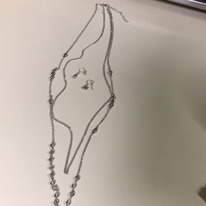 Statement Necklace and Matching Earrings